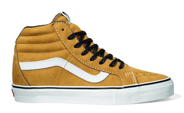 Vans Vault Sk8-Hi LX "Notchback" Tan/White