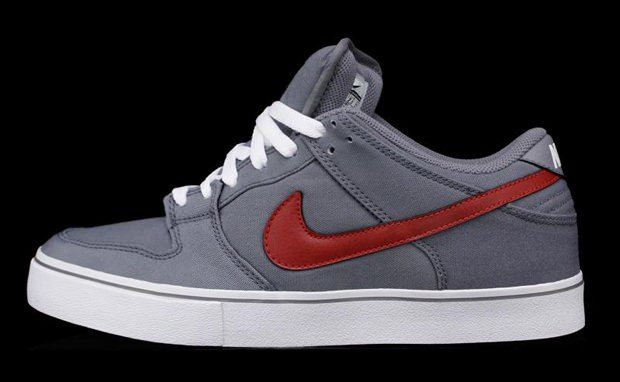 Nike Dunk Low LR Canvas Cool Grey/Varsity Red