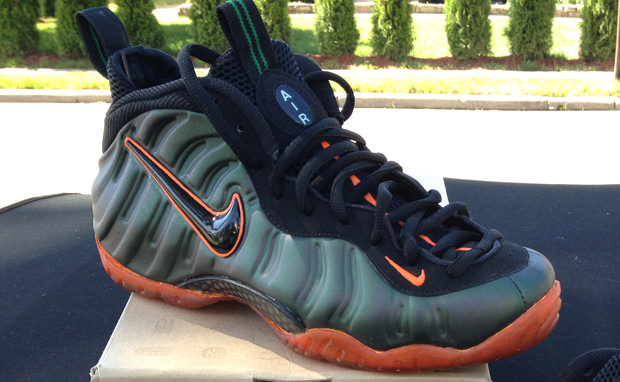 Nike Air Foamposite Pro Miami Hurricanes Custom