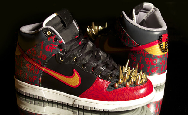 nike high dunks customize