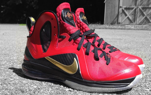 red lebron 9