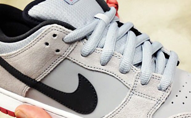 Nike SB Dunk Low Grey/Black-Red