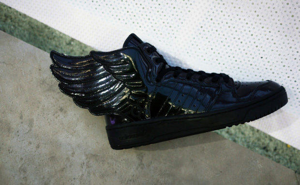 Jeremy Scott x adidas JS Wings "Black Patent"