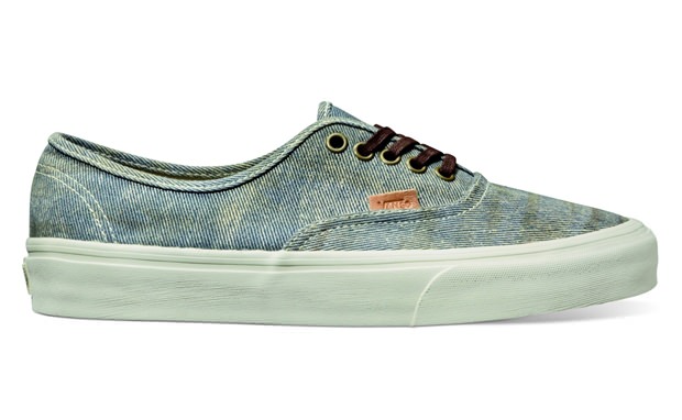 Vans CA Authentic "Stained" - Light Blue