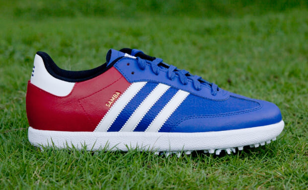 adidas Golf Samba "Majors" Blue/Red-White