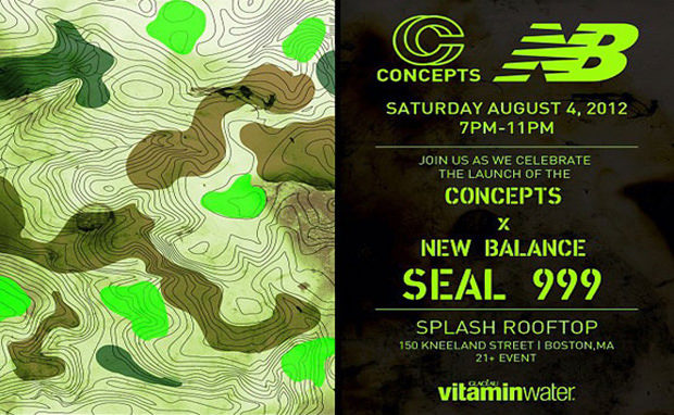 Concepts x New Balance 999 "Seal" Launch Party Info