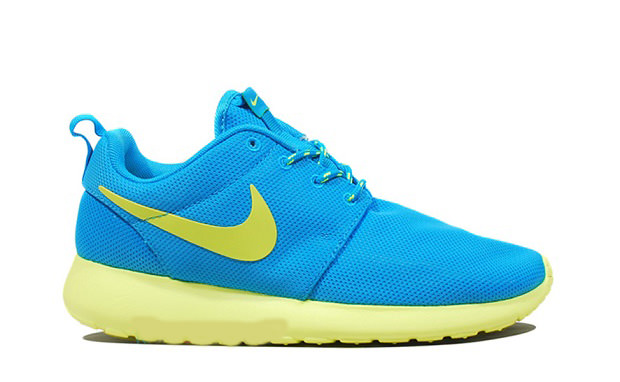 Nike Roshe Run Blue Glow/Volt