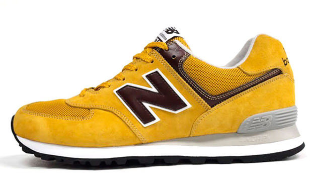 New Balance 574 Yellow/Brown | Nice Kicks