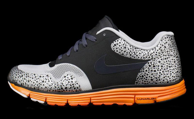 Nike Lunar Safari Fuse+ Black/Grey-Total Orange