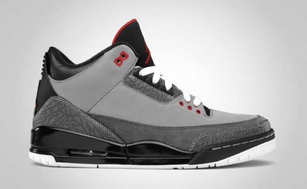 Black and grey 3s hotsell