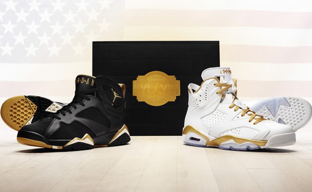 jordan 6 and 7 gold pack