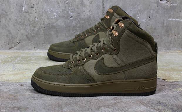Nike Air Force 1 DCN Militaty Boot "Raw Umber"