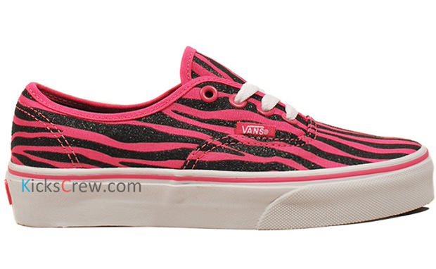 Vans Authentic Pink Zebra Nice Kicks