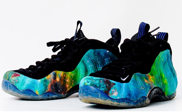 Nike Air Foamposite One Luminous Galaxy Custom Nice Kicks
