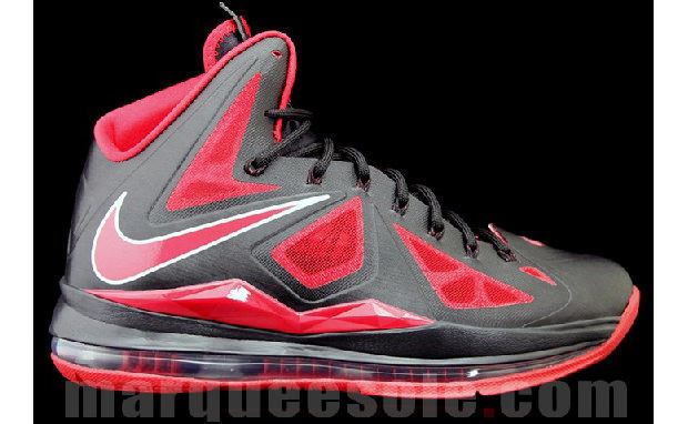 Nike LeBron X - Black/Red