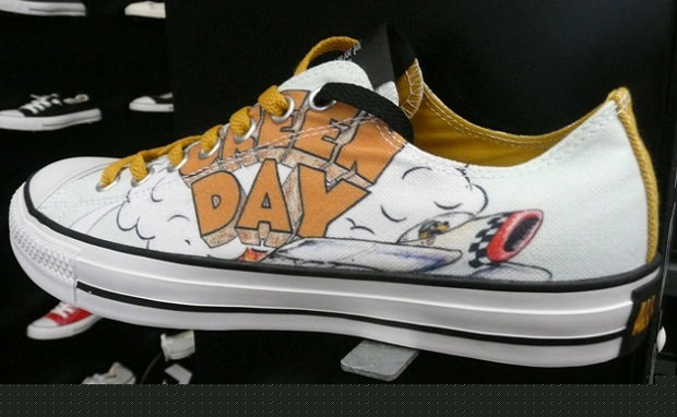 Green Day x Converse Chuck Taylor ?Dookie?