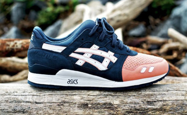 asics gel lyte iii salmon