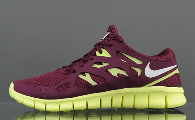 Nike Free Run+ 2 Bordeaux/Volt