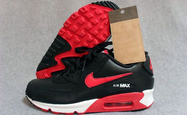 Nike Air Max 90 Black/Sport Red