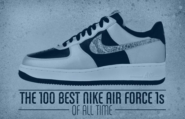 The 100 Best Nike Air Force 1s of All 