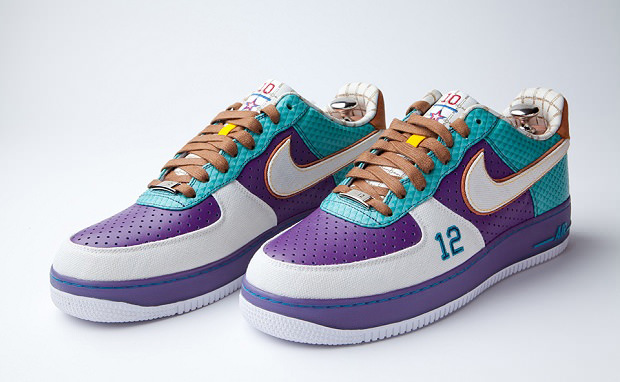 Nike Air Force 1 Bespoke ?John Stockton? By LayupShot