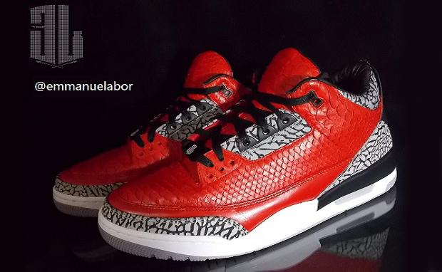 Air Jordan 3 "Python" Custom