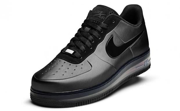 air force 1 foamposite low black