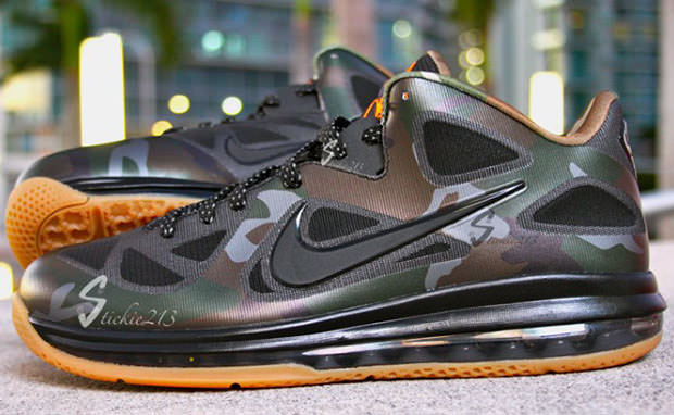 Nike LeBron 9 Low Camo Sample