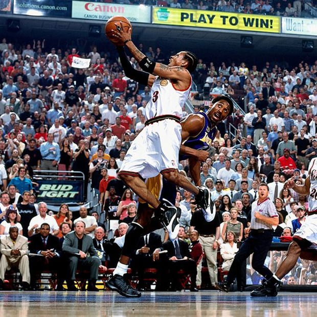 Allen Iverson in the Reebok Answer IV