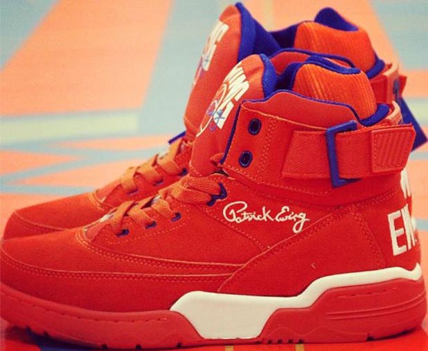 Ewing 33 Hi Orange Suede Release Date