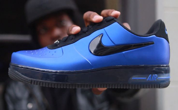 nike air force 1 foamposite royal blue