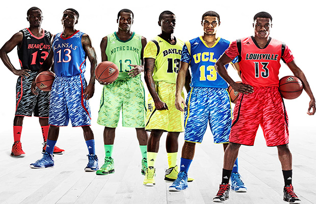 adidas Unveils New Uniforms for Six NCAA Teams