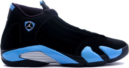 Air Jordan 14 Black/University Blue