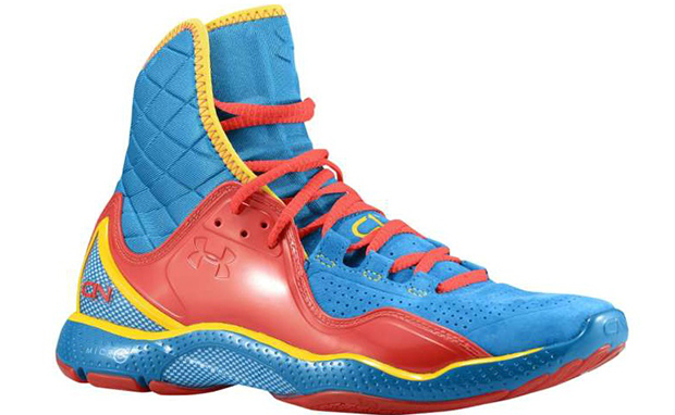 Under Armour Cam Highlight Trainer Tropez Blue/Taxi-Red