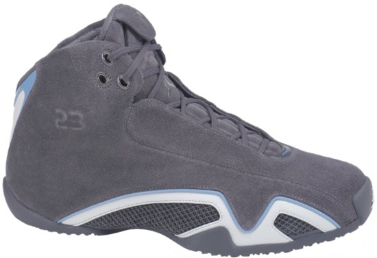 Air Jordan 21 Light Graphite/Metallic Silver-White-University Blue ...