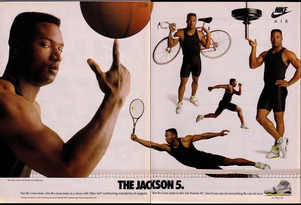 Bo Jackson was one of the first NFL athletes with a signature shoe in the late '80s