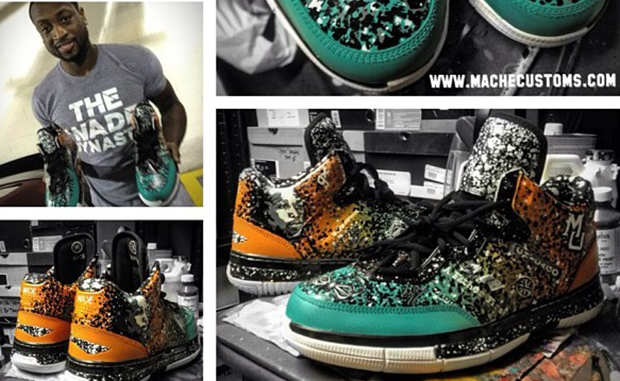 New Li Ning Way of Wade Custom for Dwyane Wade by Mache Nice Kicks
