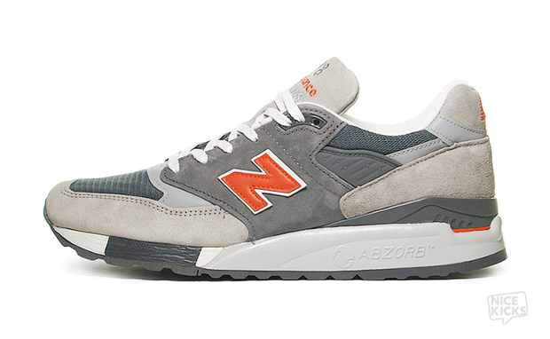 grey and orange new balance