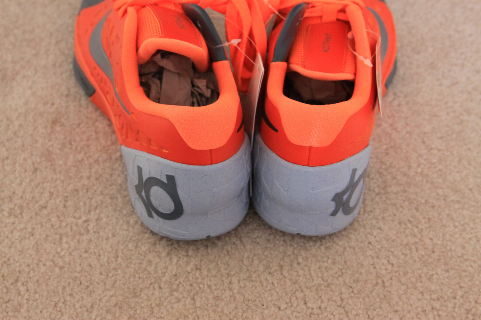 Nike KD Trey 5 Team Orange/Grey | Nice Kicks