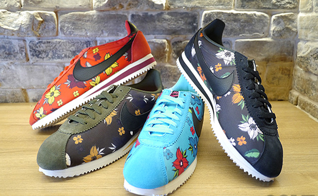 Nike Cortez Classic Nylon QS "Floral" Pack