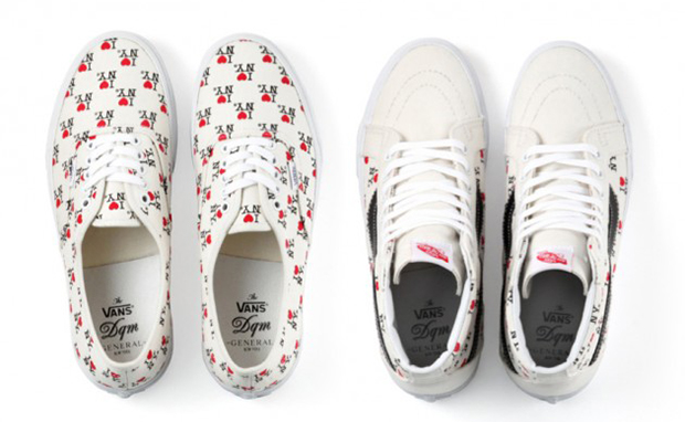 DQM x Vans "I Love NY" Collection