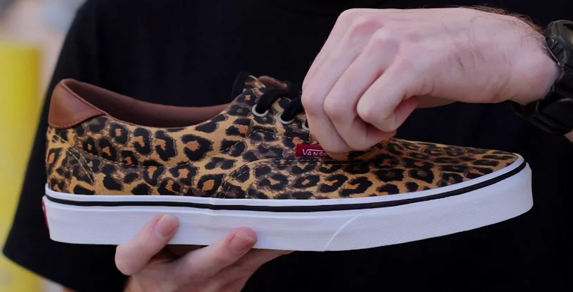 vans era 59 leopard