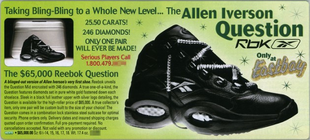 Allen iverson most expensive shoes top