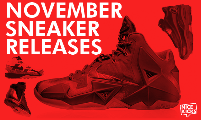 November Sneaker Releases