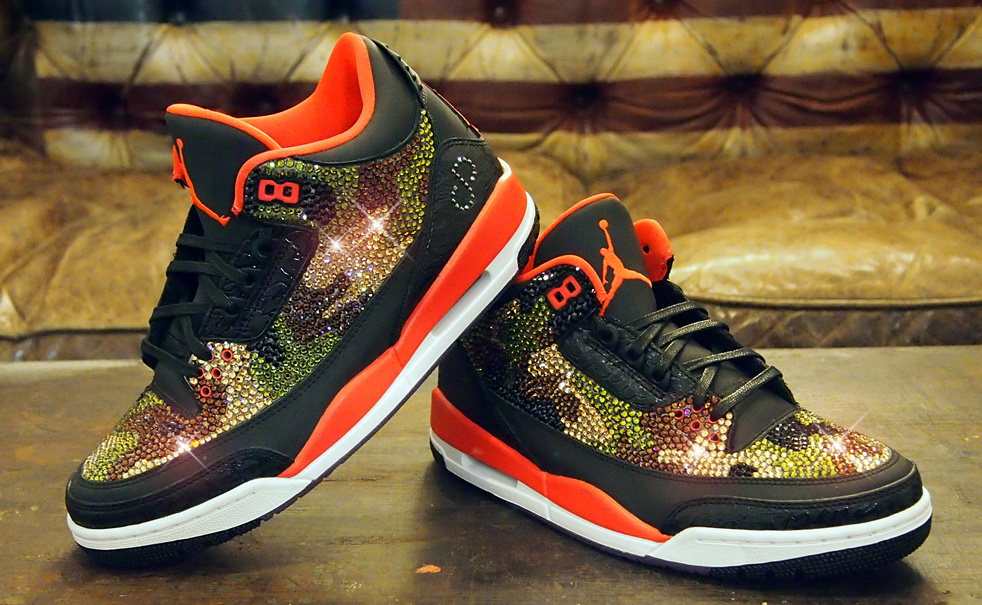 Air Jordan 3 Brilliant Camo Custom