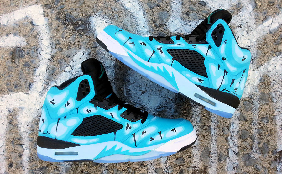 custom air jordan 5