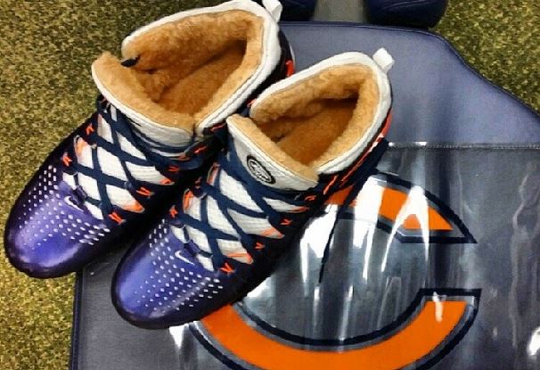 Brandon Marshall Shares Look at Custom Nike Huarache 4 Cleat