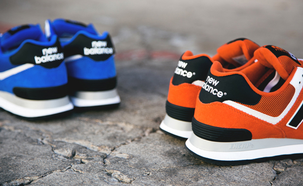 new balance 574 varsity orange