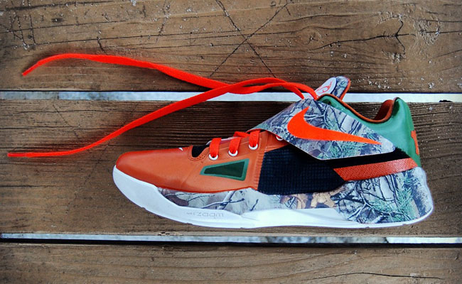 Nike KD IV RealTree Camo Pt II Custom