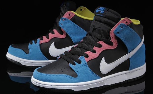 Nike SB Dunk High Pro Blue Hero White Black Nice Kicks
